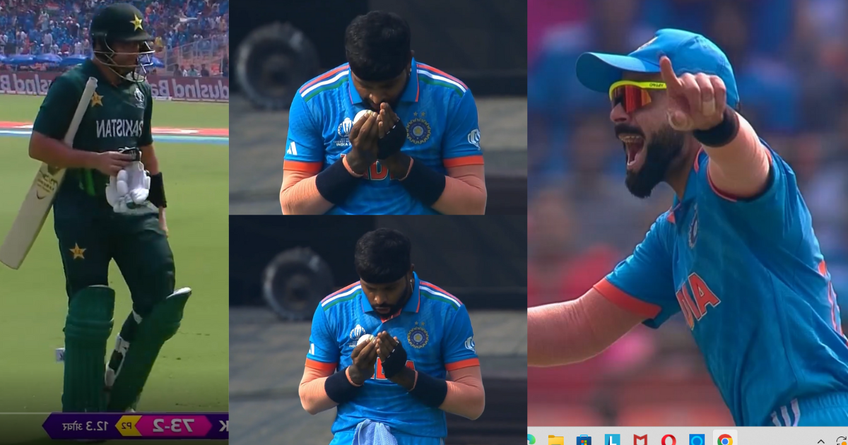Video hardik pandya did black magic to take imam-ul-haq wicket in ind vs pak match