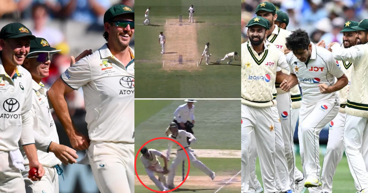Video pakistan team gave 5 runs in one ball without any boundaries or no ball in aus vs pak match