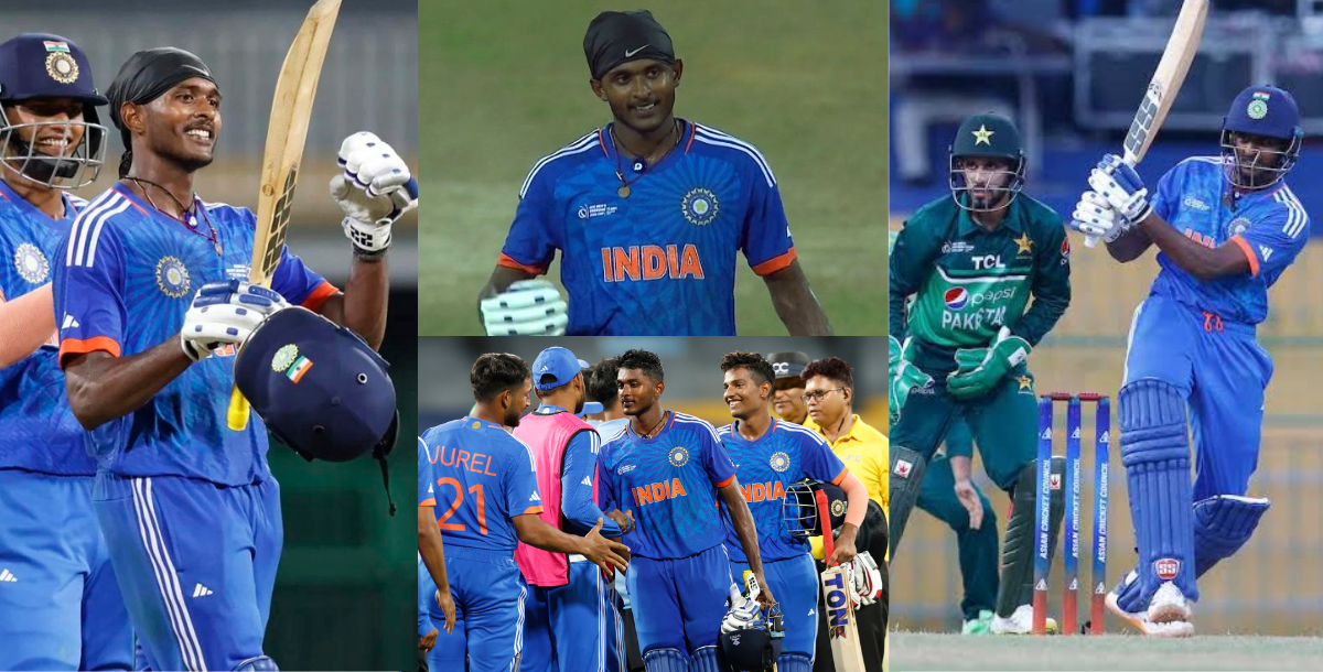 Video sai sudharsan smashes century against pakistan in asia cup 2023