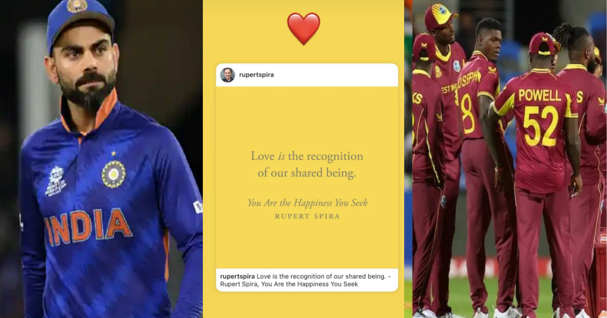 वेस्टइंडीज दौरे पर जाने से पहले Virat Kohli की पोस्ट ने मचाई खलबली, देखकर फैंस रह गए दंग