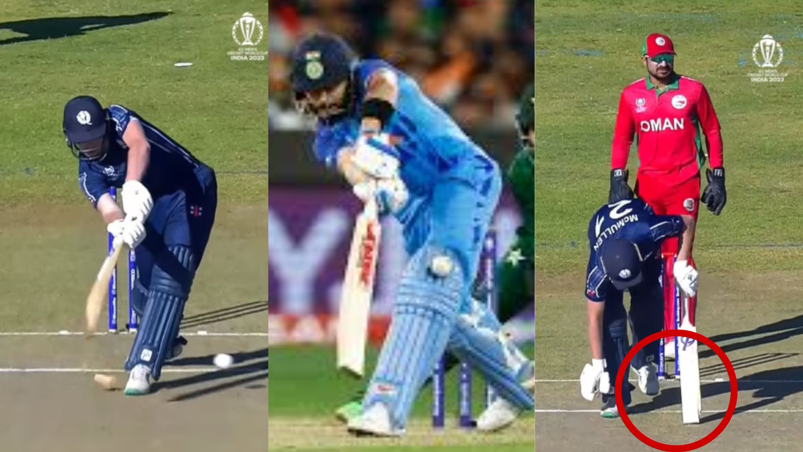 Virat Kohli की तरह फ्लिक शॉट खेल रहा था बल्लेबाज, गेंद लगते ही बैट के हो गए 2 टुकड़े, VIDEO हुआ वायरल