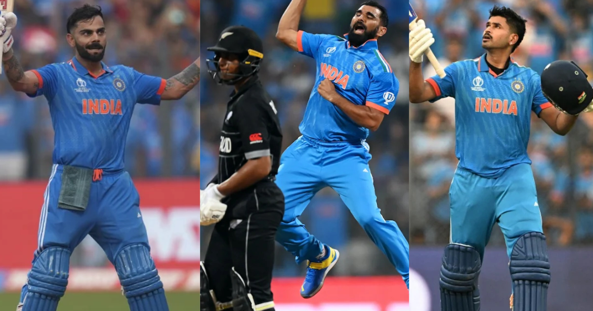 Virat Kohli - Mohammed Shami: भारत की 'विराट' जीत में शमी-श्रेयस ने रचा इतिहास, IND vs NZ सेमीफाइनल...