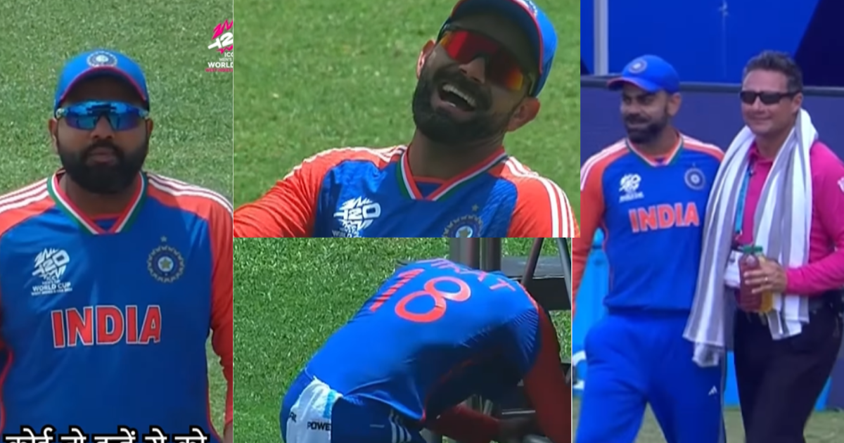 Virat Kohli and Rohit Sharma looked funny in IND vs BAN match watch Video