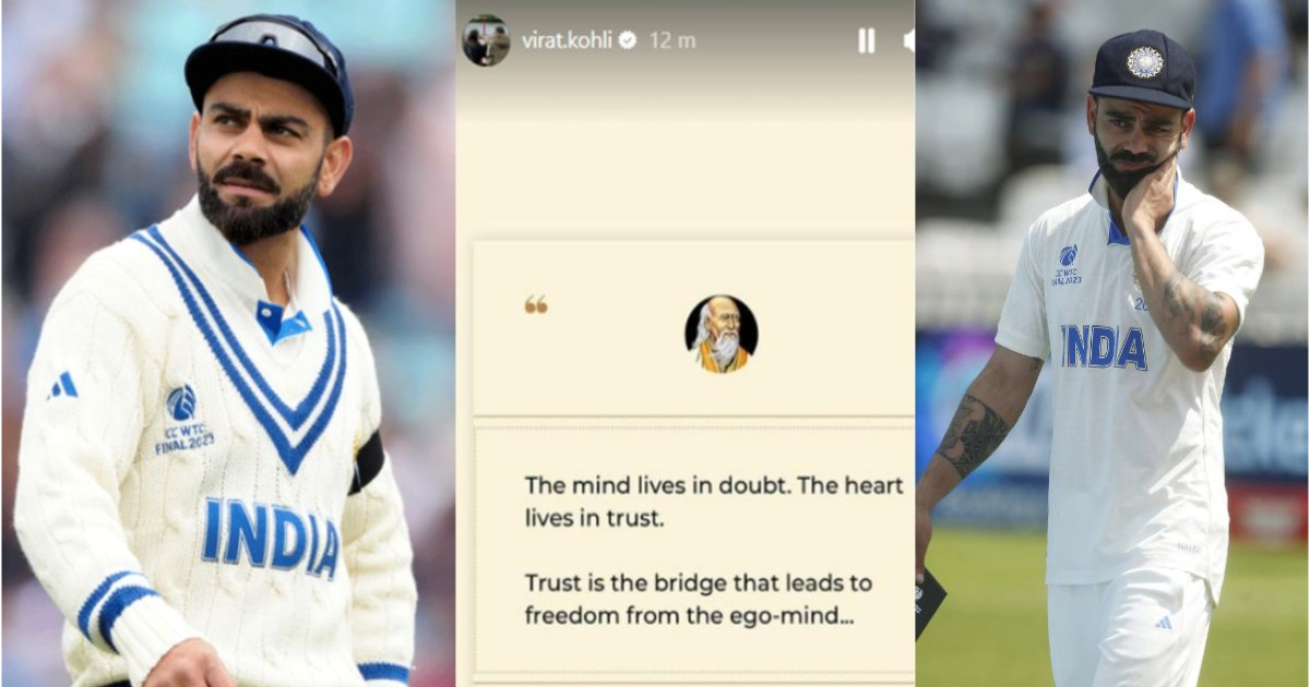 Virat Kohli cryptic post goes viral on ego