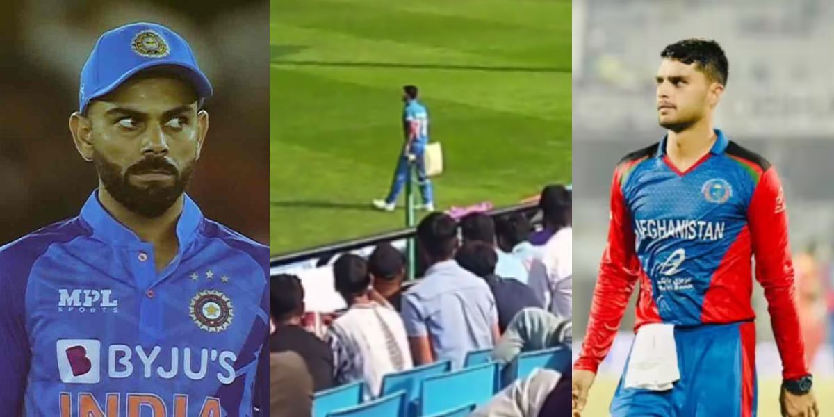 VIDEO: Virat Kohli के फैंस ने नवीन उल हक को भारत आते ही घेरा, धर्मशाला में लगाए 'कोहली-कोहली' नारे