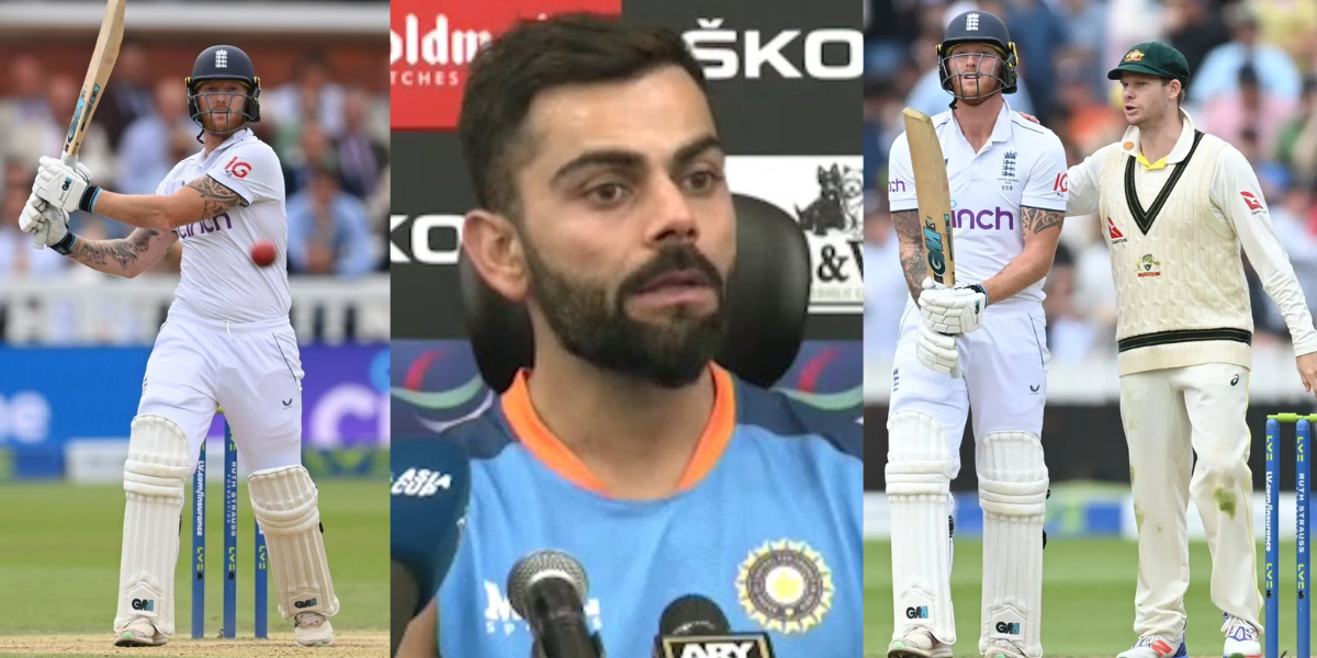 Virat Kohli praised Ben Stokes century innings in eng vs aus 2nd test