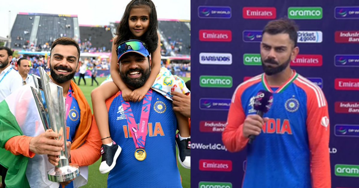 Virat Kohli told Rohit Sharma his heartfelt words before the T20 World Cup.