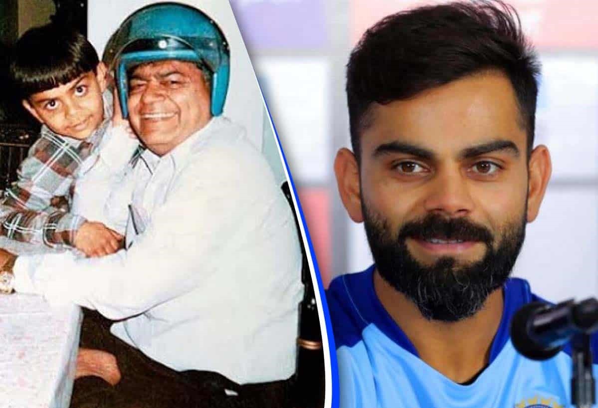 Virat Kohli,s father pic