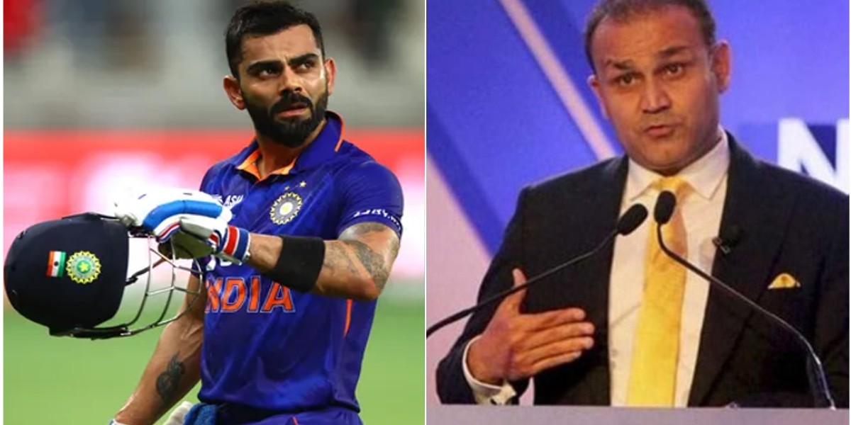 Virender Sehwag and Virat Kohli