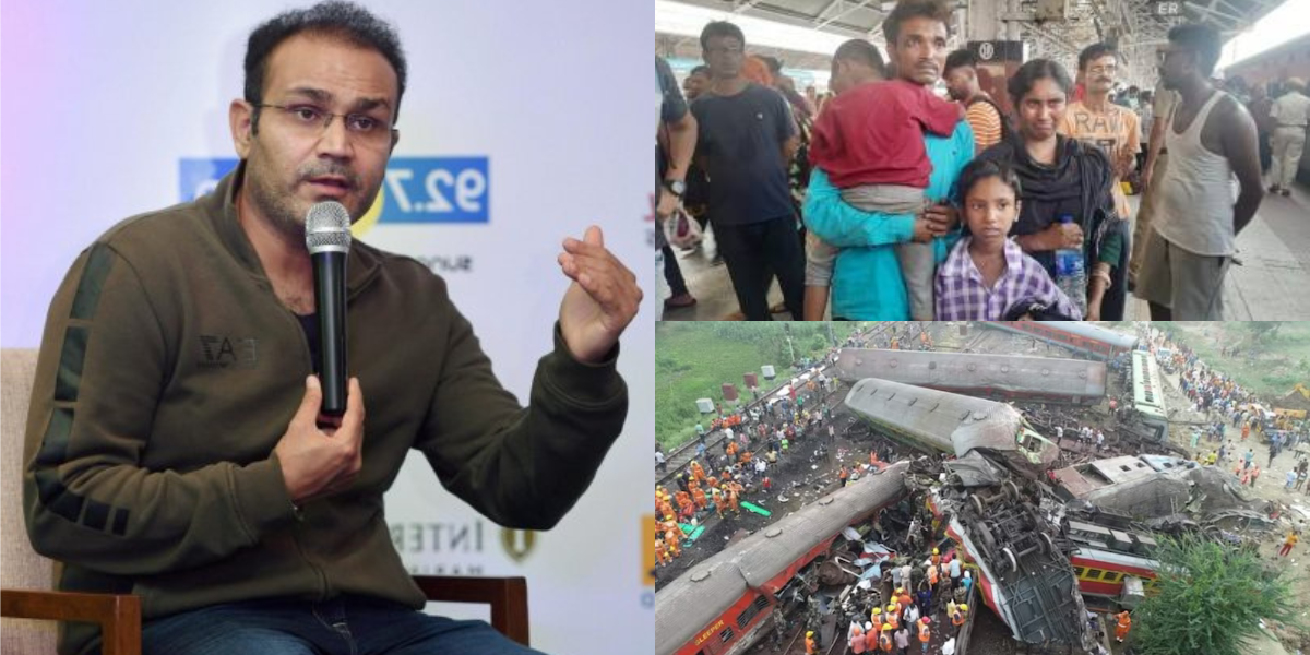 Virender Sehwag announces free education for the children of Odisha train accident victims