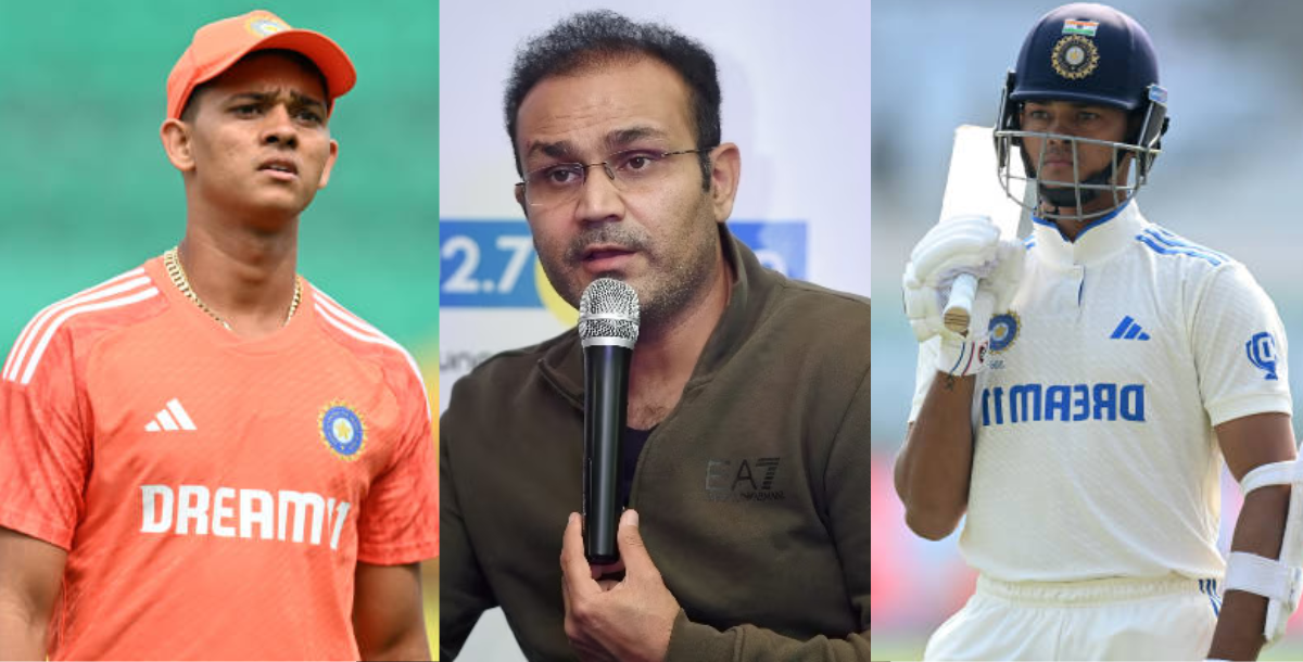 Virender Sehwag gave a shocking statement when Yashasvi Jaiswal was compared with himself