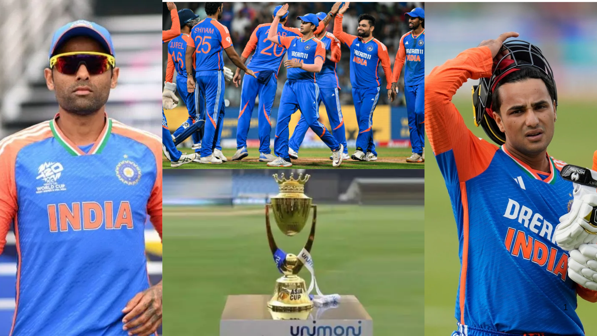 एशिया कप 2025 के लिए 15 सदस्यीय Team India आई सामने!, सूर्या की कप्तानी में इन युवा की चमकी किस्मत