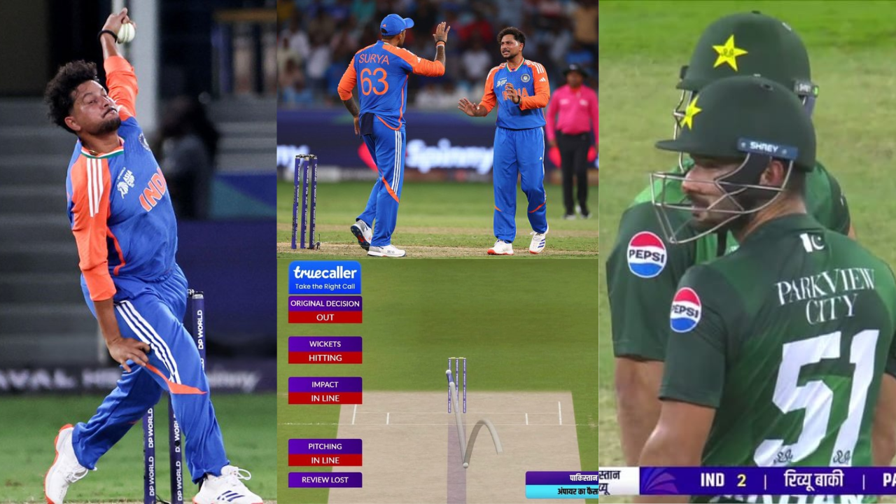 W W W Kuldeep Yadav Became Nightmare For Pakistani Players Took Flurry Of Wickets