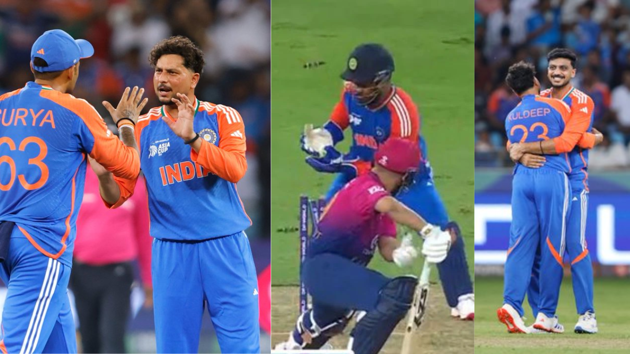 W W W Kuldeep Yadav Wreaked Havoc On UAE Batsmen Made Fun Of The Team By Taking 3 Wickets In A Single Over