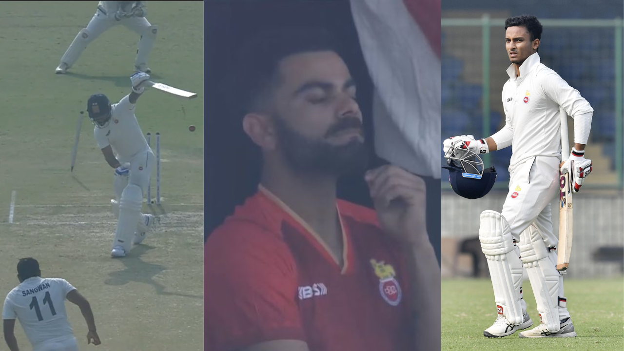 virat Kohli and ayush badoni delhi