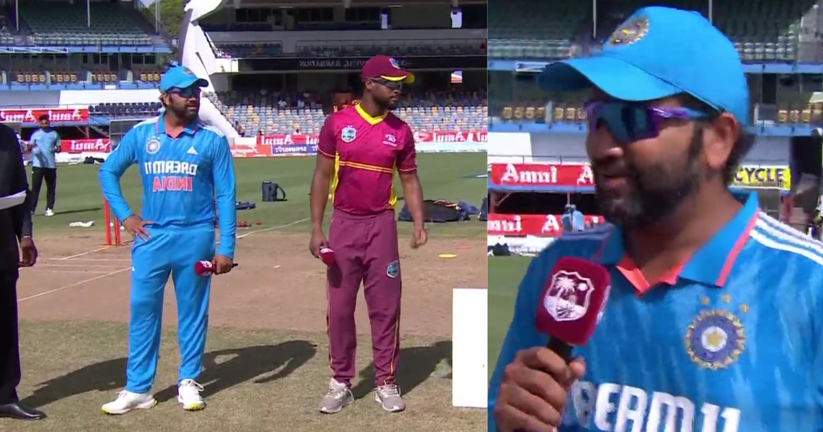 WI vs IND: रोहित शर्मा ने टॉस जीतकर चुनी गेंदबाजी, ऑटो ड्राइवर के बेटे ने भारत के लिए किया डेब्यू
