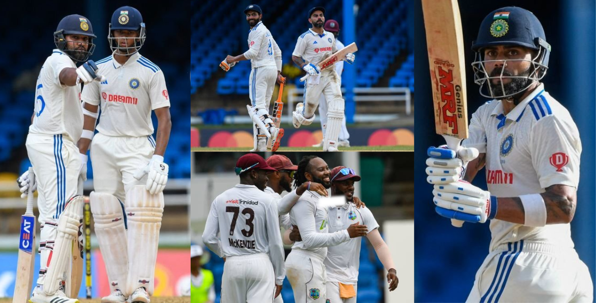 WI vs IND 2nd Test Day 1 Match Report