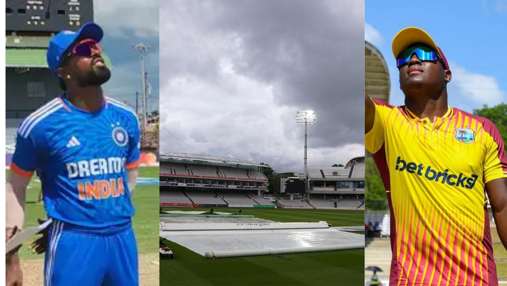 WI vs IND: बारिश में बह जाएंगे हार्दिक पांड्या के सीरीज जीतने के इरादे, चौथे T20 में मौसम करेगा भारत...