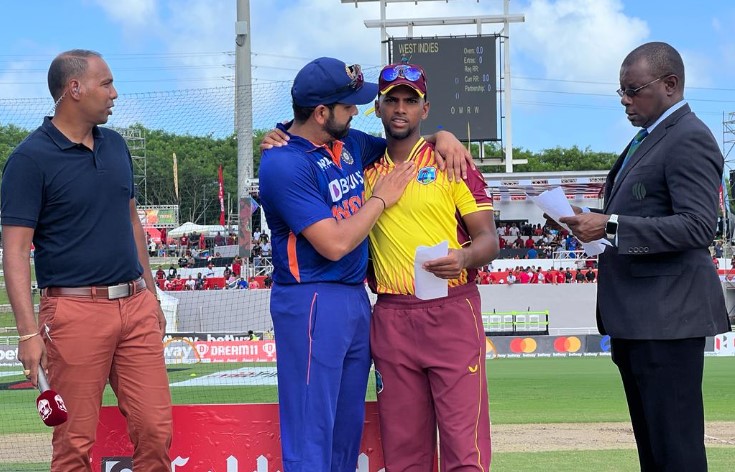 WI vs IND Rohit Sharma And Nicholas Pooran
