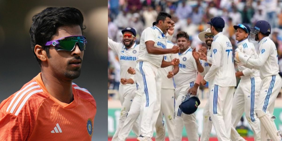 पांचवें टेस्ट से पहले अचानक चमकी वाशिंगटन सुंदर की किस्मत, प्लेइंग XI में इस खिलाड़ी को करेंगे रिप्ल...