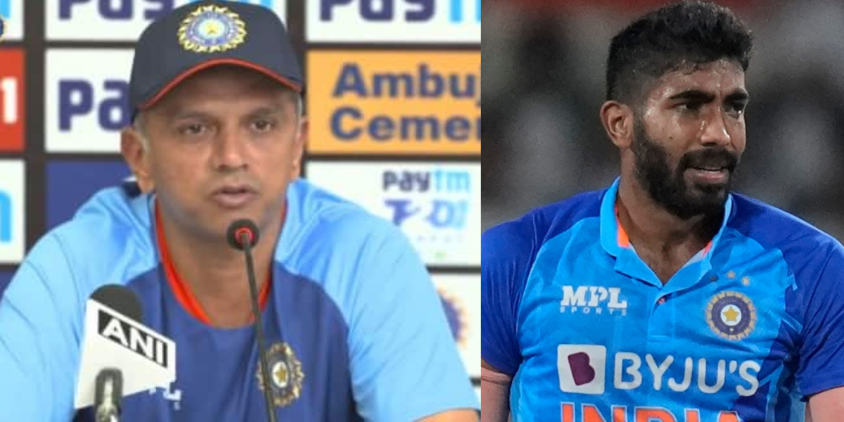 Rahul Dravid on Jasprit Bumrah Fitness