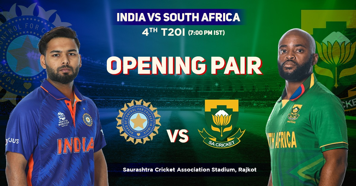 IND vs SA 4th T20 Opening Pair
