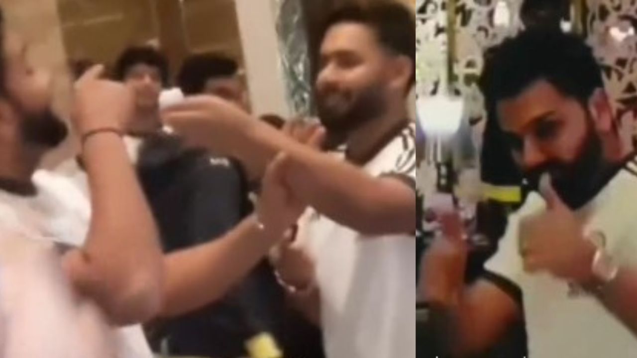 "जीतने के बाद खाएंगे..", वर्ल्ड कप 2024 से पहले Rohit Sharma ने किया साफ, केक खिला रहे ऋषभ पंत से कह...