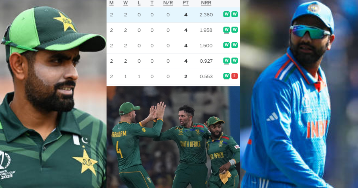 World Cup 2023 Points Table After AUS vs SA Match