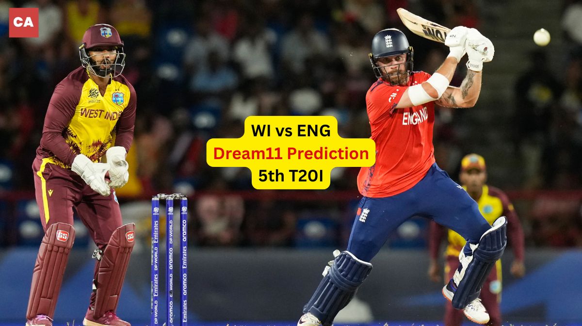 WI vs ENG 5th T20I