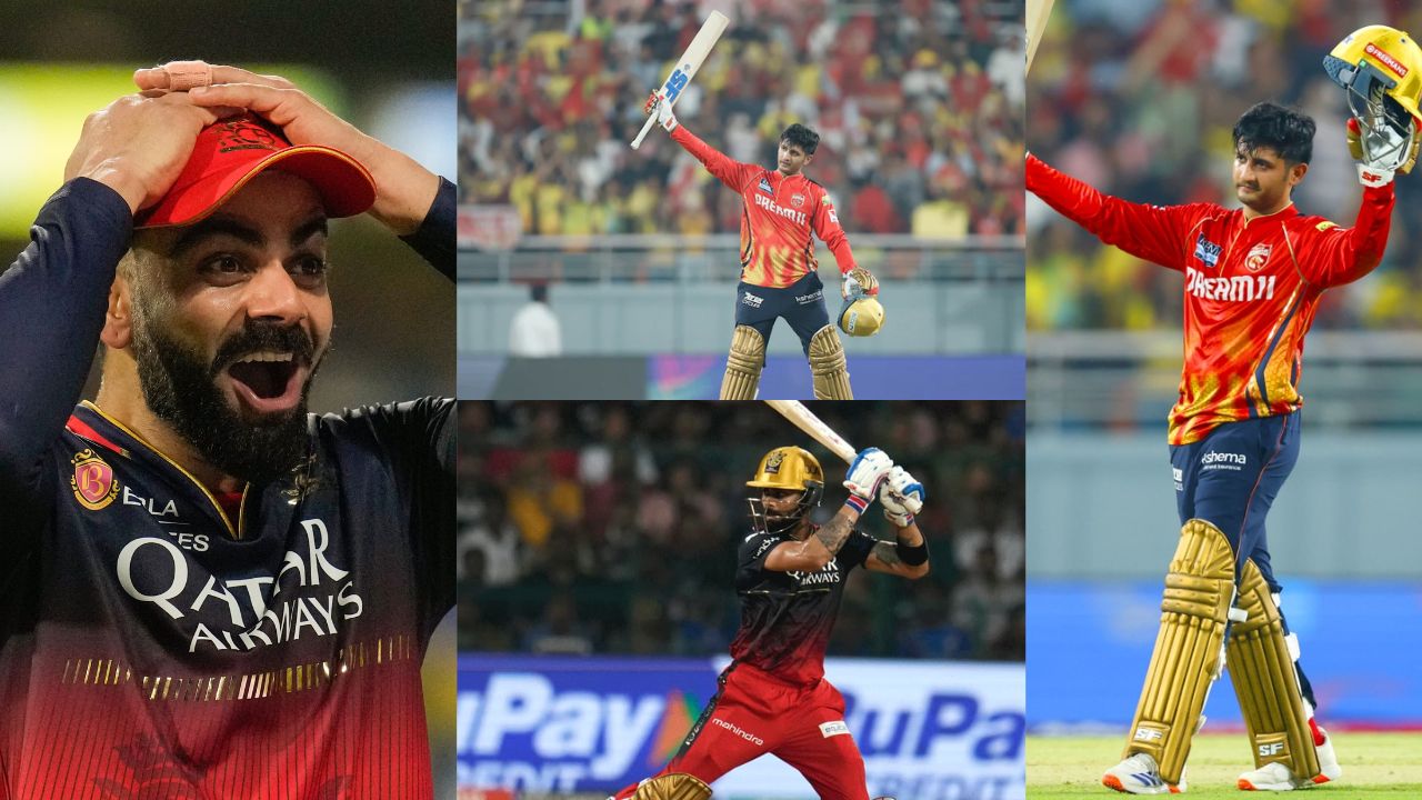Virat Kohli & priyansh arya Stats
