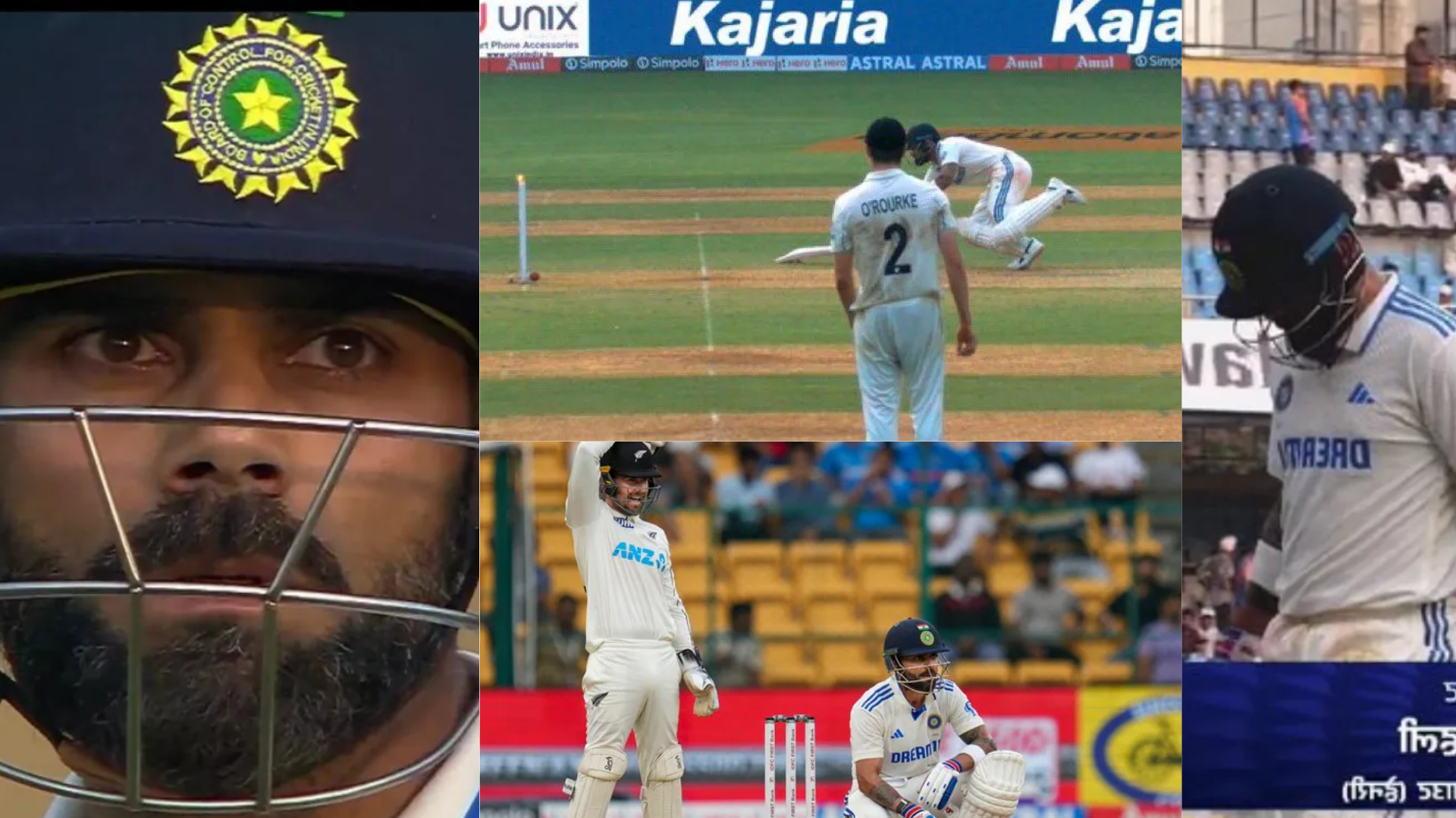 Virat Kohli इस एक गलती से वानखेड़े में हार की कगार पर पहुंची टीम इंडिया, न्यूजीलैंड की जीत 90 प्रतिश...