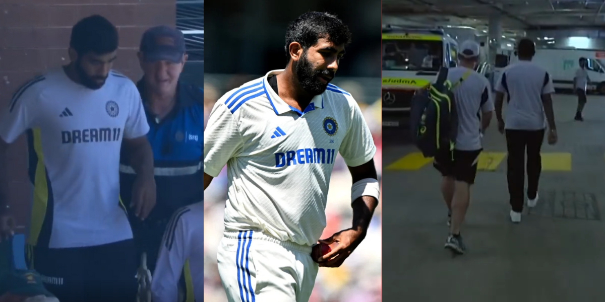 Jasprit Bumrah increased the tension left Sydney ground in a hurry know whether he will play the las...