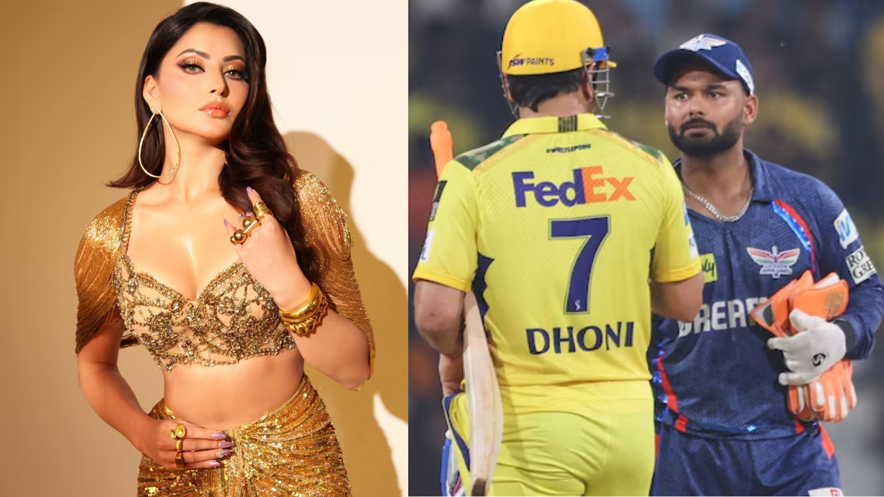 urvashi rautela rishabh pant ms dhoni