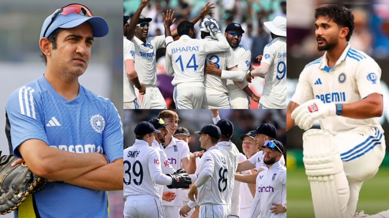 gautam gambhir , Nitish kumar reddy ,  team India , india vs England