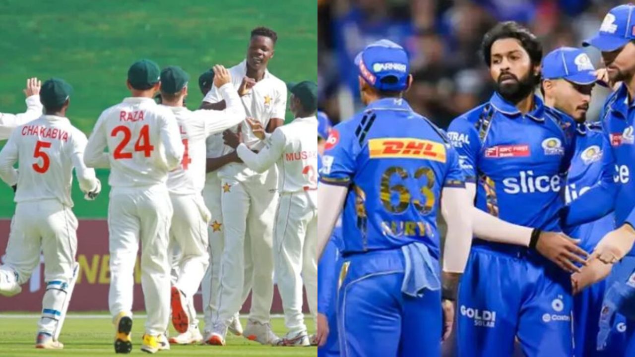 New Zealand,  Zimbabwe , Mitchell Santner , Mumbai Indians
