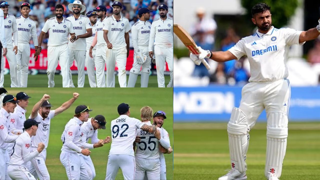 Abhimanyu Easwaran, Karun nair,  team india , Manchester Test