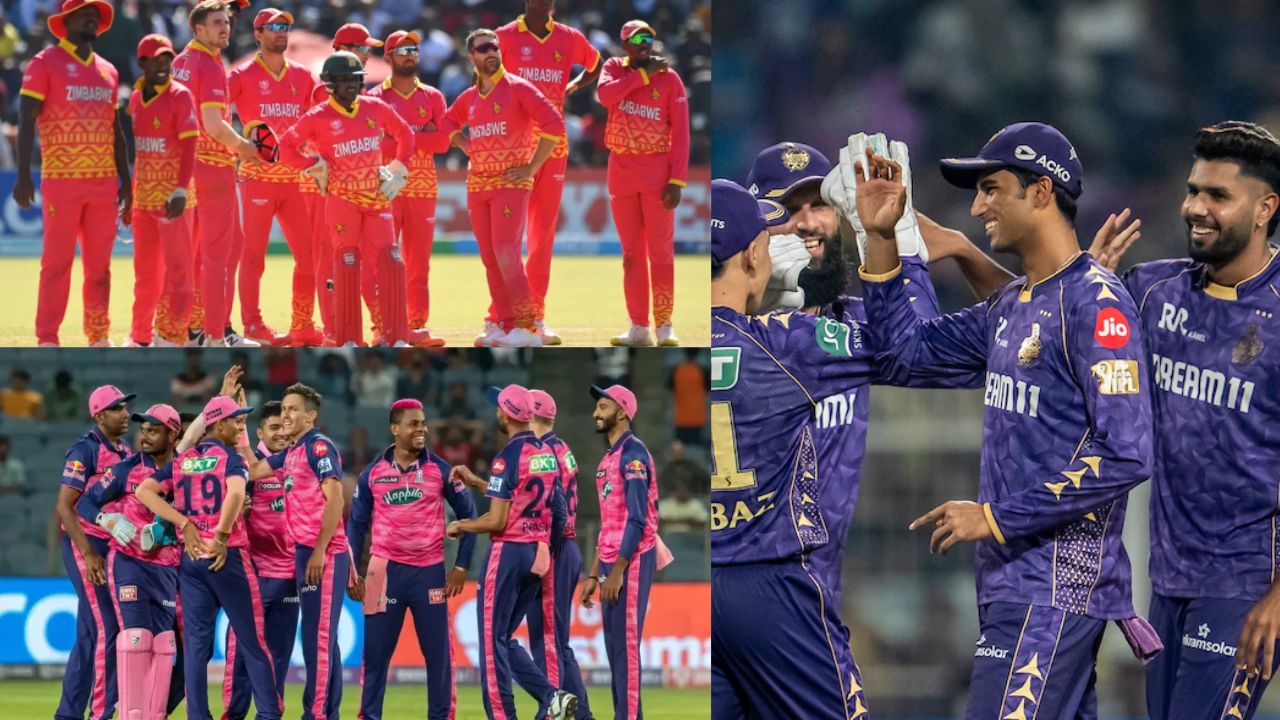 Zimbabwe ,  RR  , KKR  , Gabby Lewis , Orla Prendergast , ire vs zim
