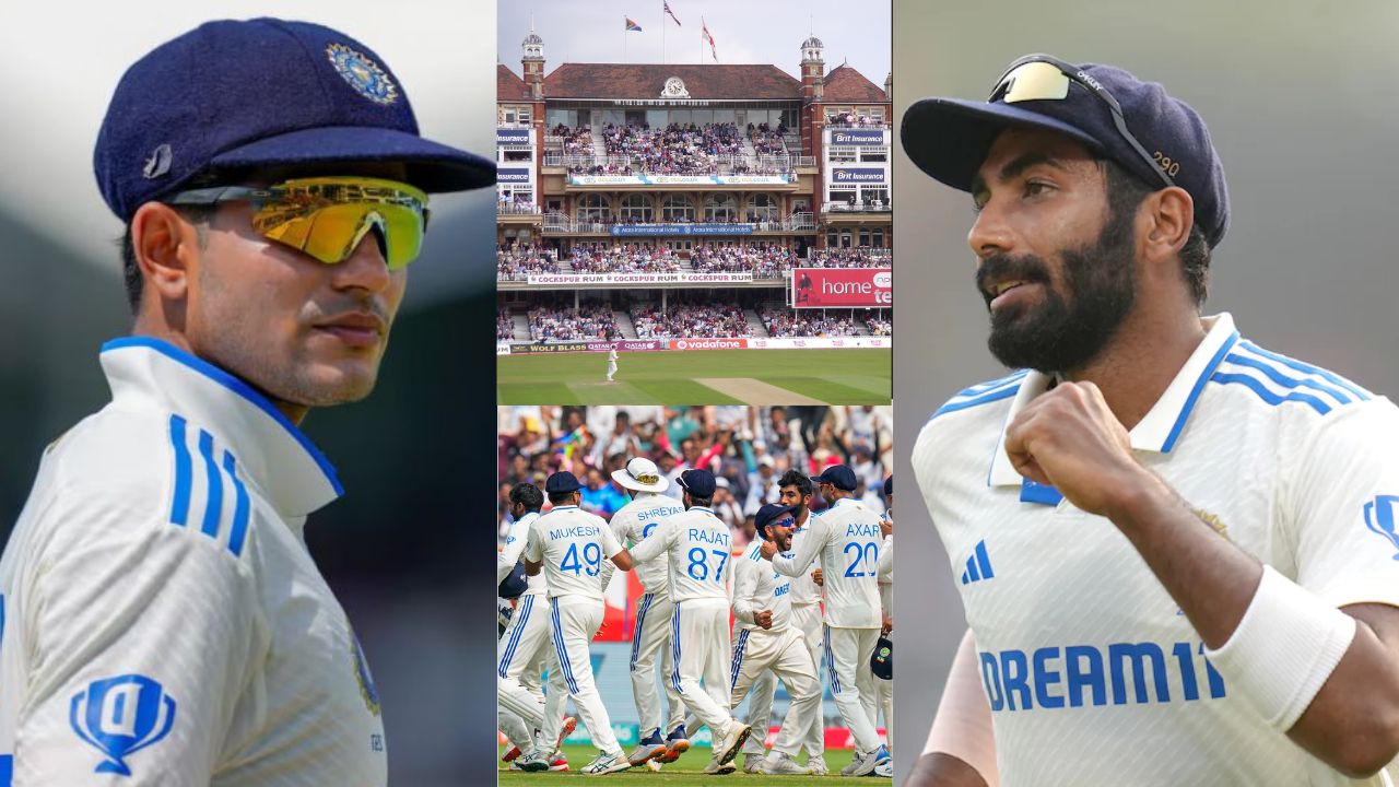 Jasprit Bumrah , shubman Gill  , oval test , India vs  England , ind vs eng