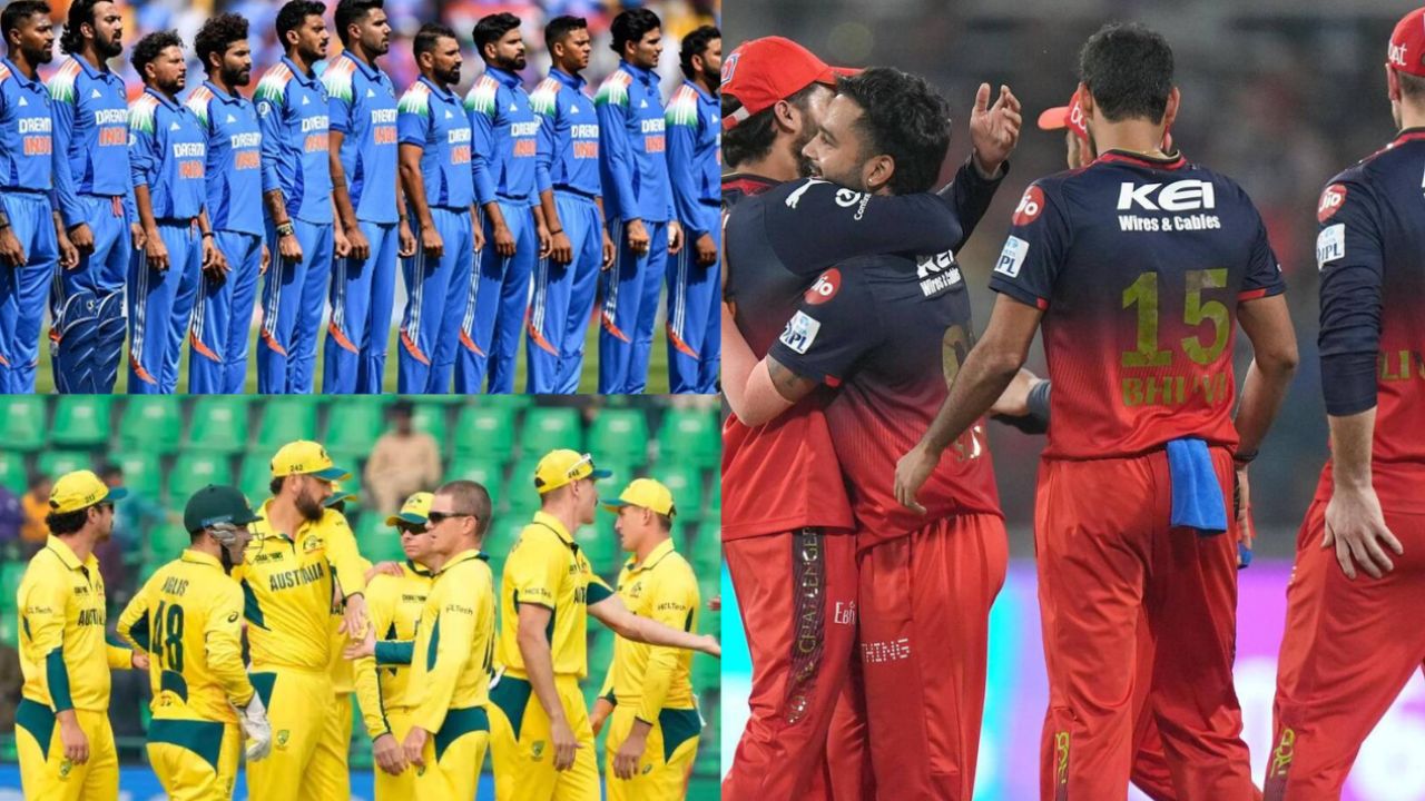 Team India ,  Australia T20 series,   RCB