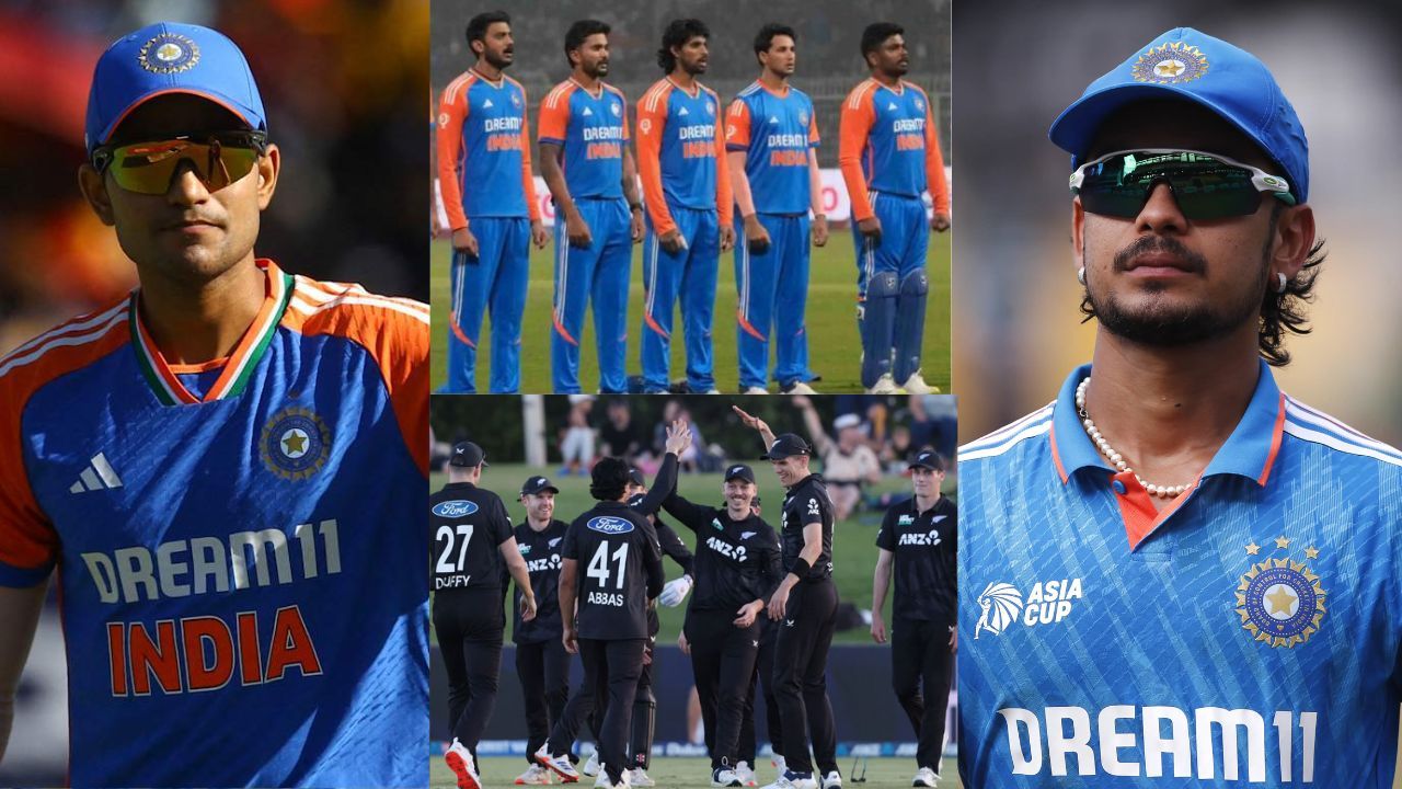 Shubman gill , Ishan kishan , Kuldeep yadav ,