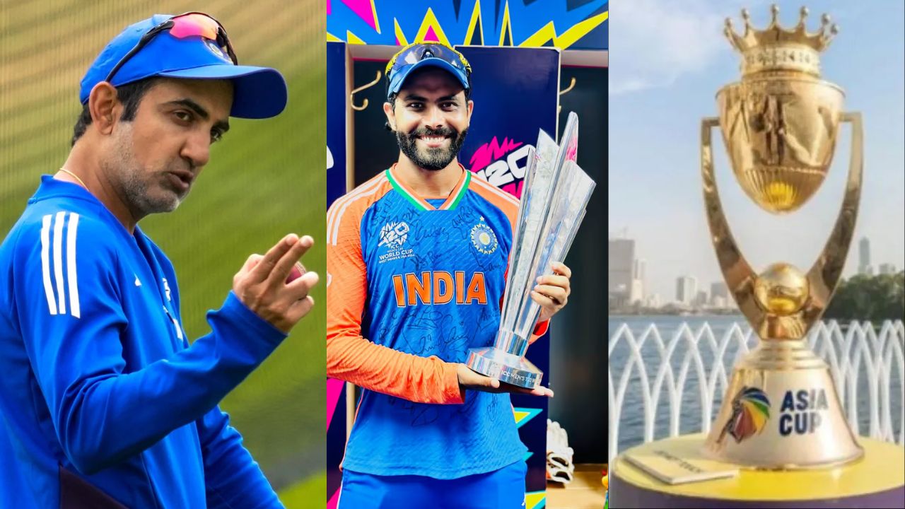 Gautam Gambhir, Ravindra Jadeja, team Indian , Asia Cup 2025