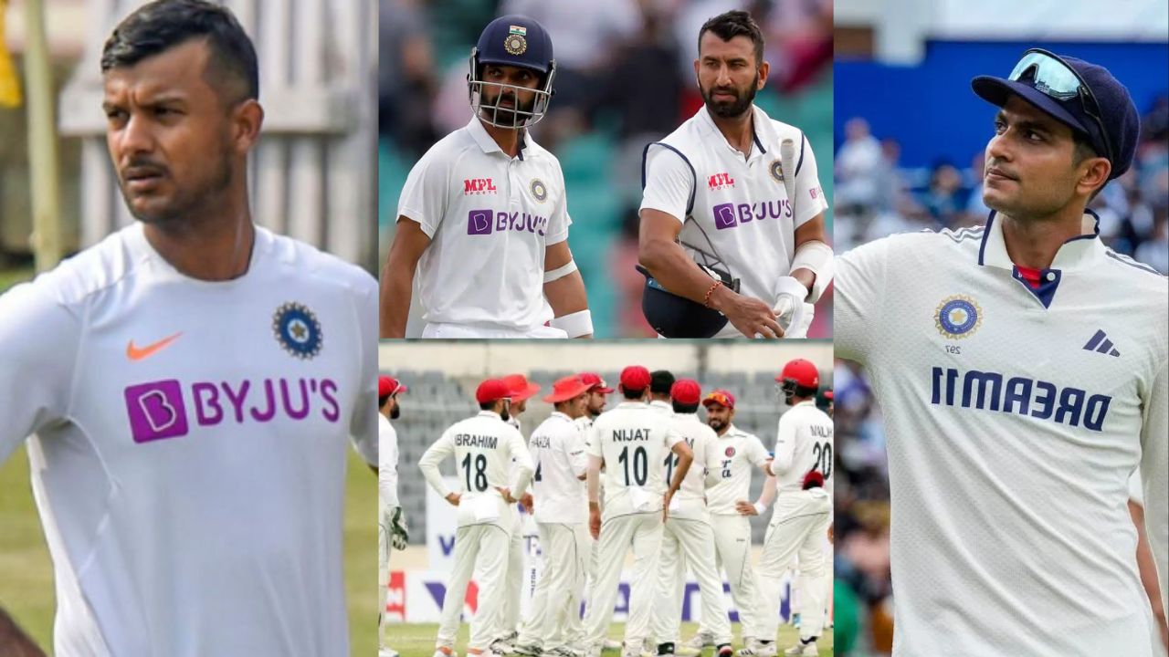 Afghanistan , Shubman Gill , WTC , Cheteshwar Pujara, Ajinkya Rahane