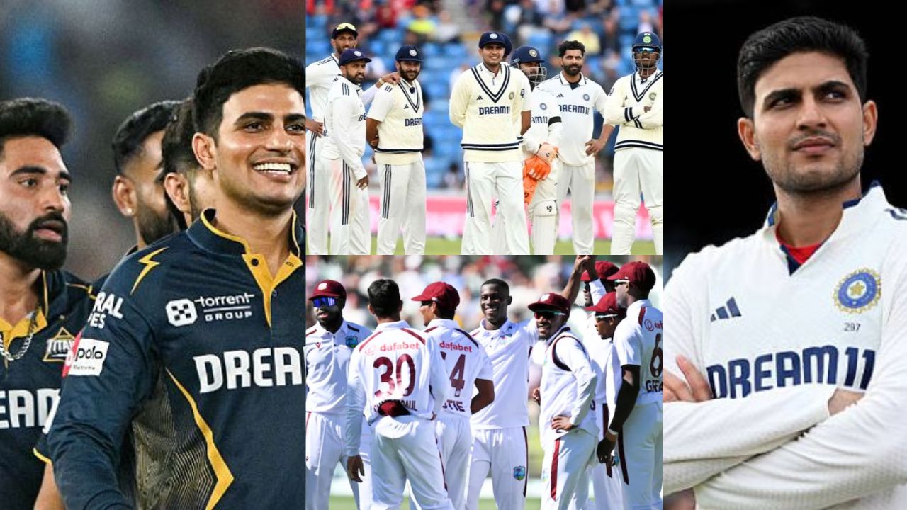 Team India, West Indies Test series, Shubman Gill, GT