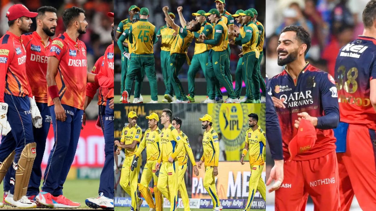 South Africa, MI, RCB, , PBKS, CSK , eng vs sa