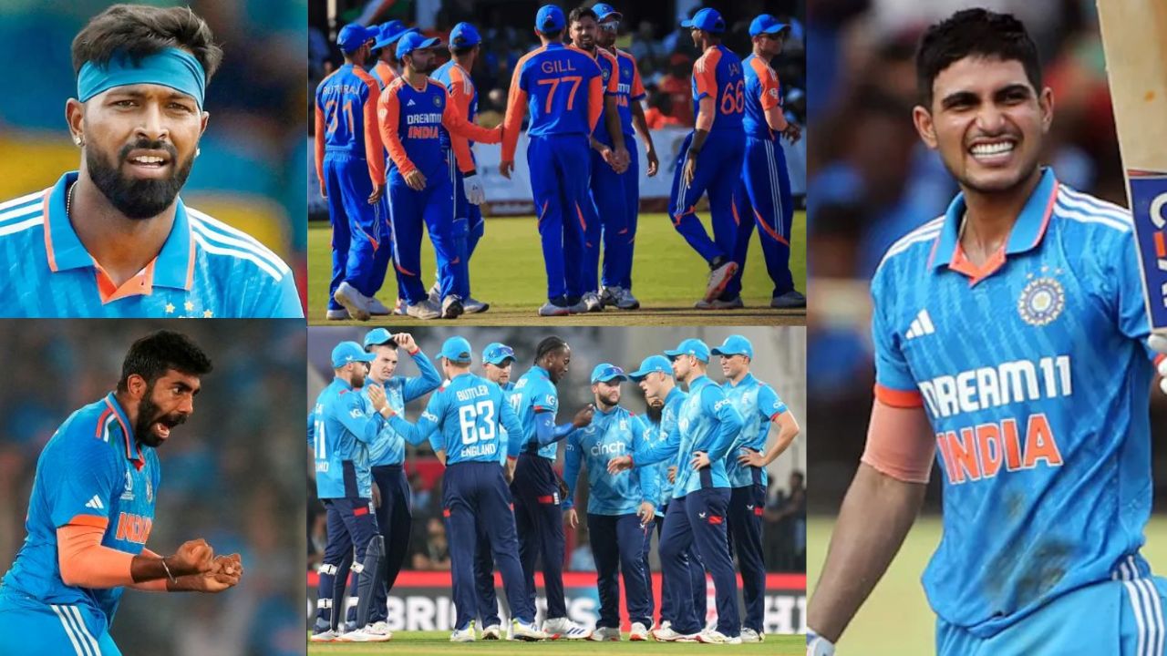 Shubman Gill , Rishabh Pant, Jasprit Bumrah , Hardik Pandya , Team India , England ODI series, England