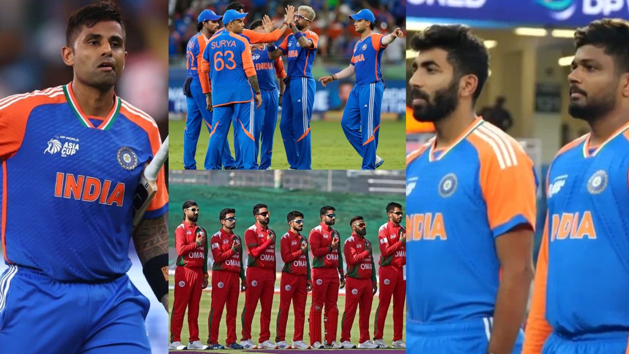 अ Asia Cup 2025 , oman , Jasprit Bumrah, Sanju Samson, and Suryakumar Yadav, India vs Oman ,