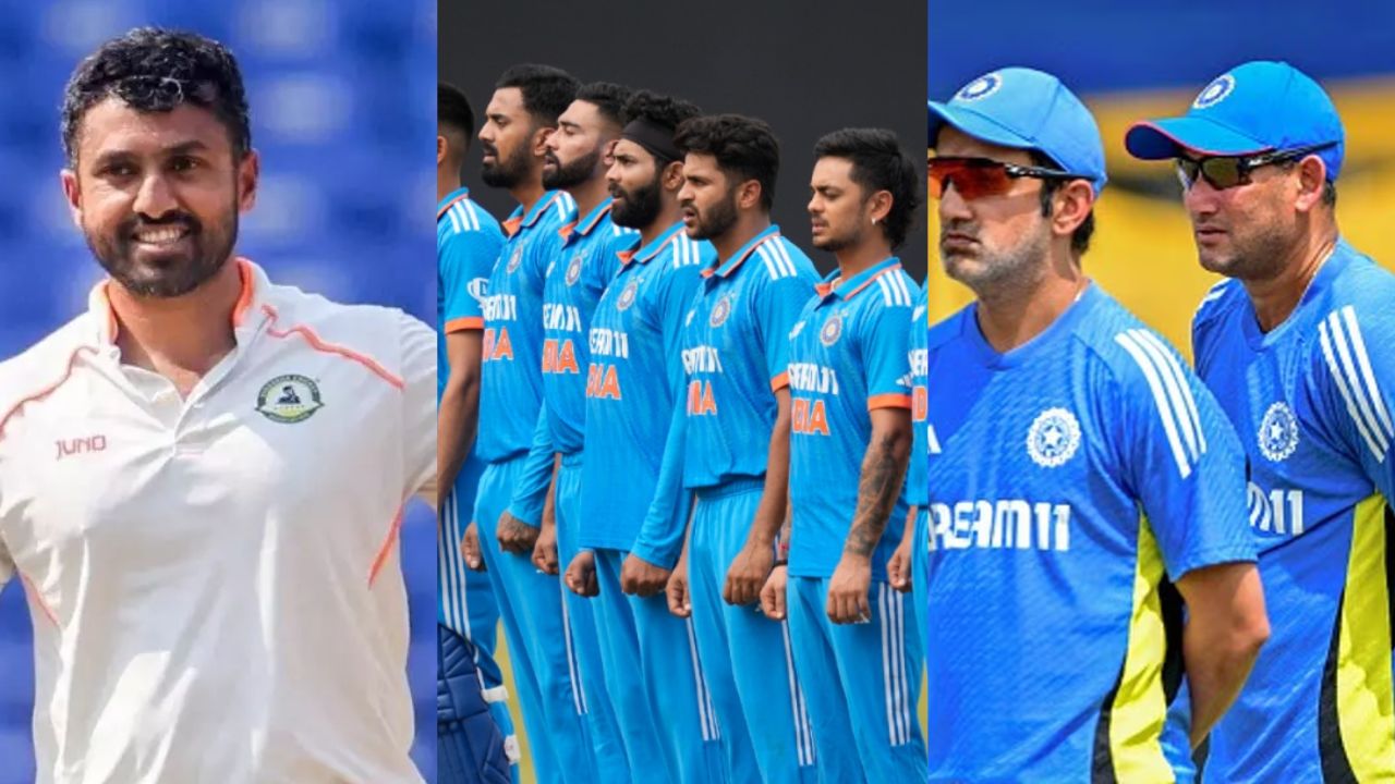 Karun Nair, ajit agarkar , gautam Gambhir , Virat Kohli