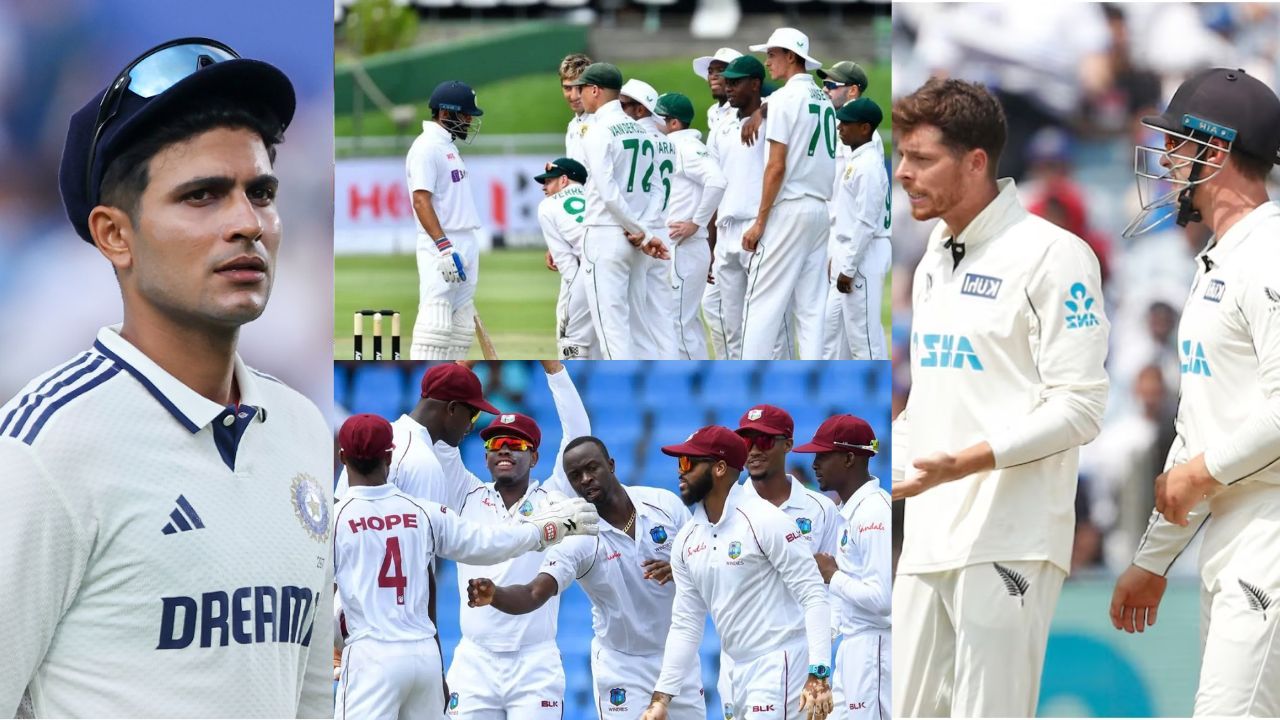 Shubman gill , rishabh Pant , West Indies , south Africa , New Zealand , team india
