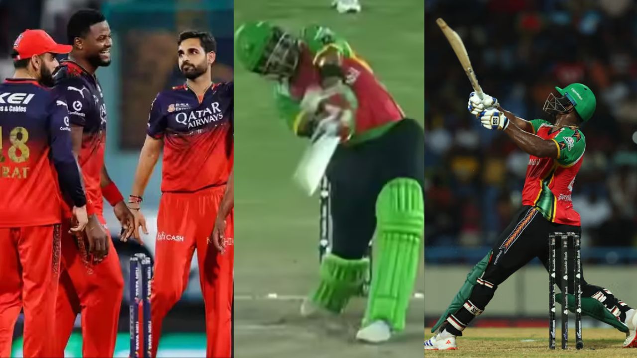 RCB, CPL, Guyana Amazon Warriors vs St Lucia Kings , Romario Shepherd