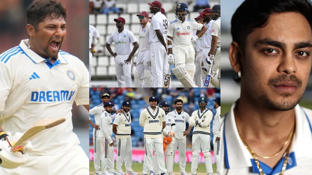 Sarfraz khan , Ishan kishan, Shreyas iyer , West Indies